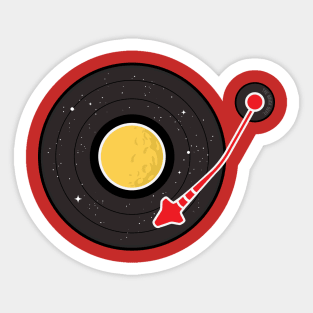 Classic Space DJ Benny Sticker